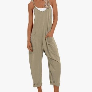 Amazon Olive Green Jumpsuit | Medium